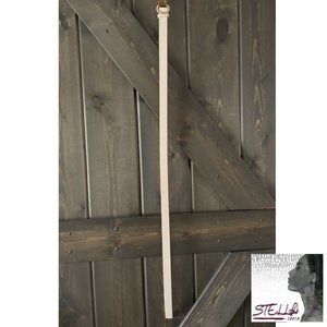 🛍️ Circle Ivory Faux Leather Belt